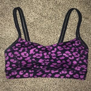 LuluLemon Cheetah Sports Bra